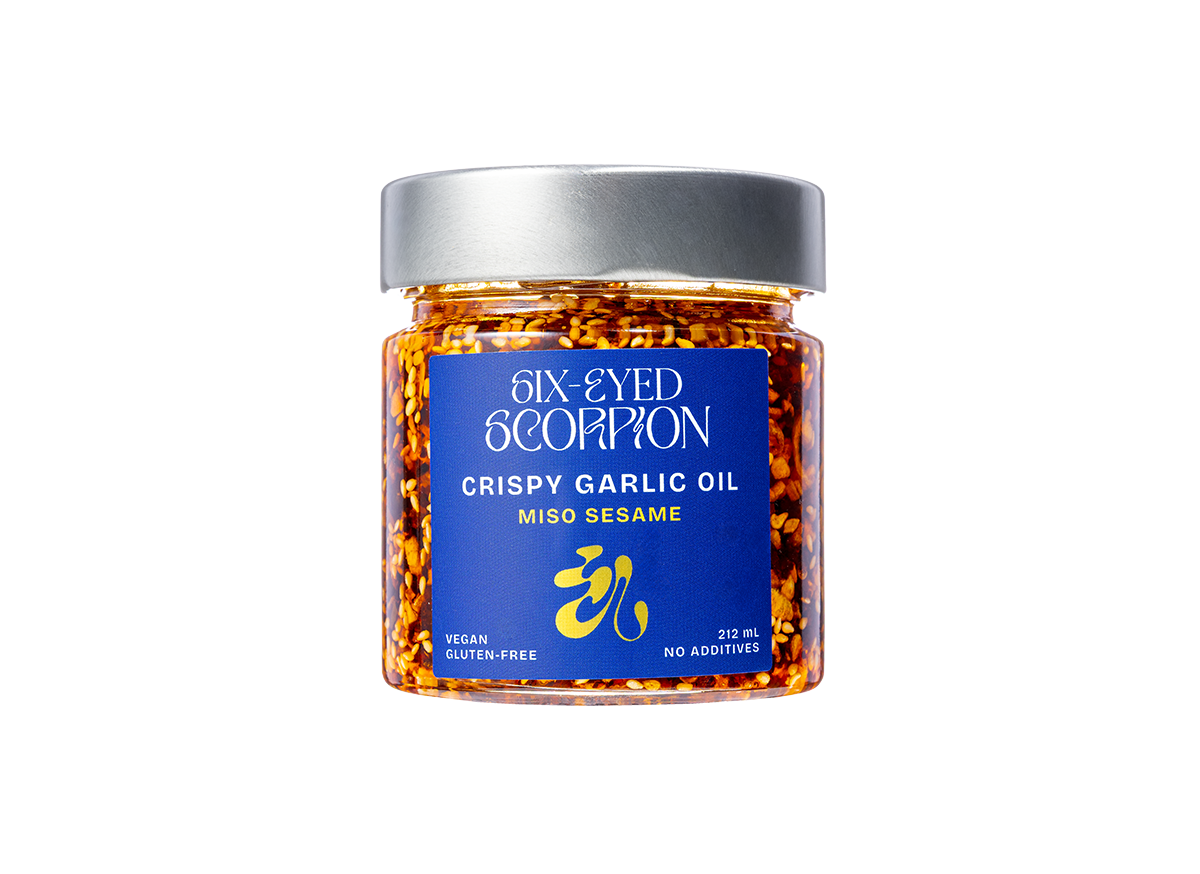 Crispy Garlic Oil: Miso Sesame